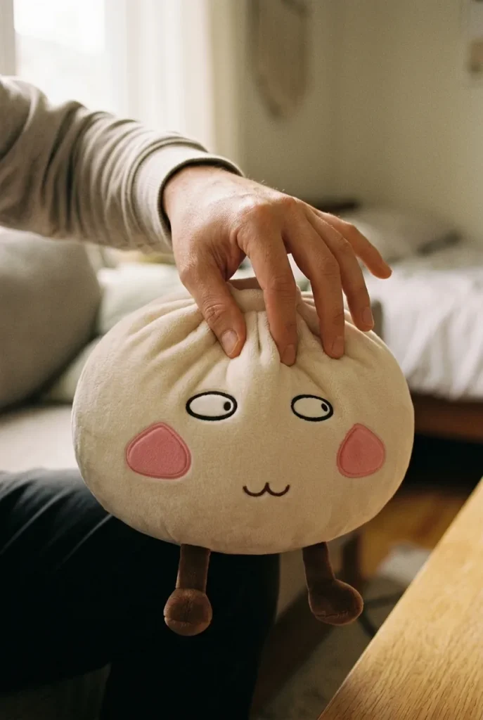 Squishy Dumpling Gigante Orgoglioso e Birichino — squishy antistress slow-rise kawaii