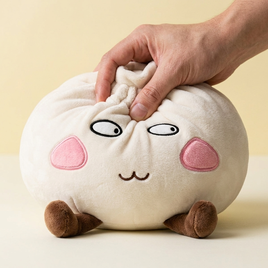 Squishy Dumpling Gigante Orgoglioso e Birichino — squishy antistress slow-rise kawaii