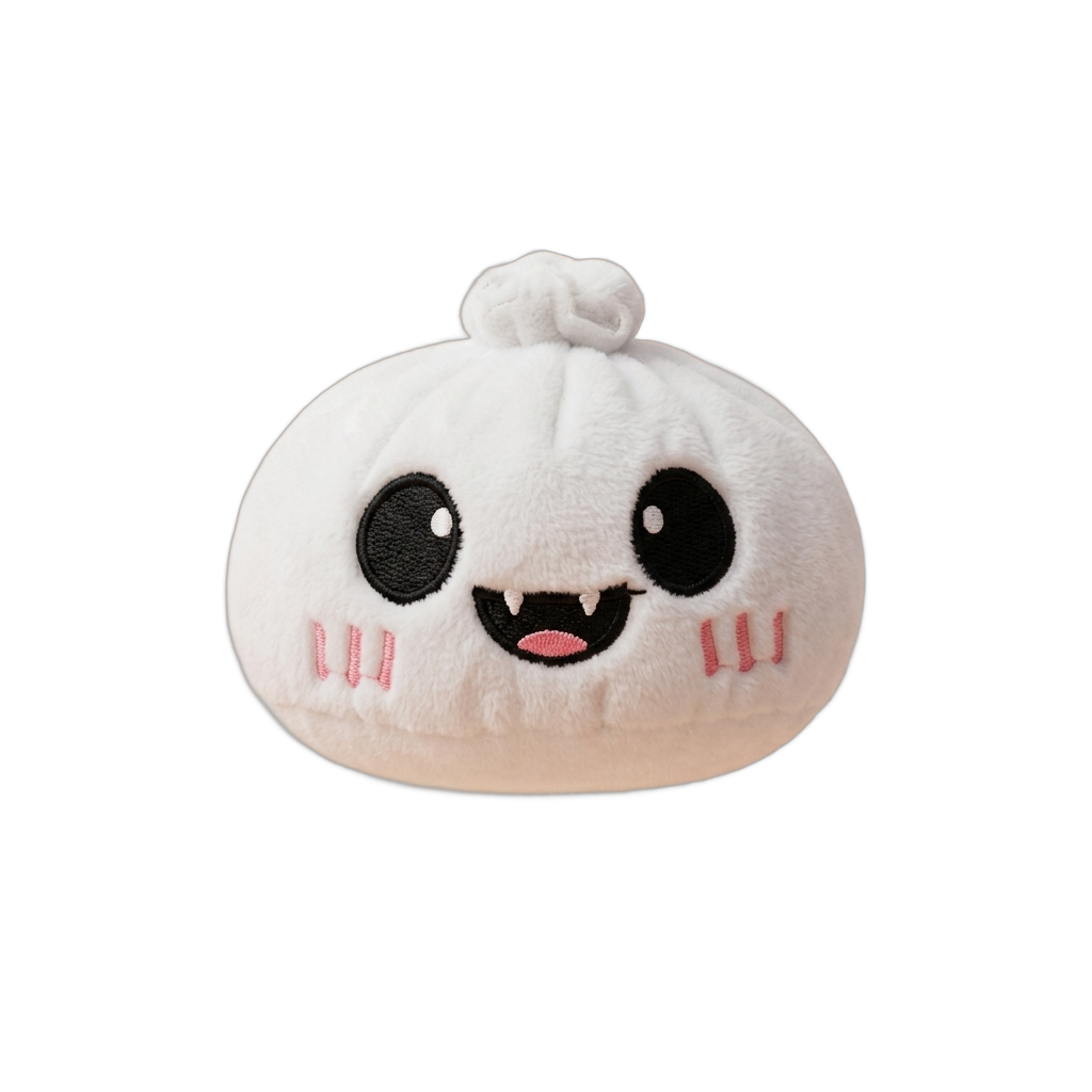 Squishy Dumpling Ghost Halloween Chiaro di Luna — squishy antistress slow-rise kawaii