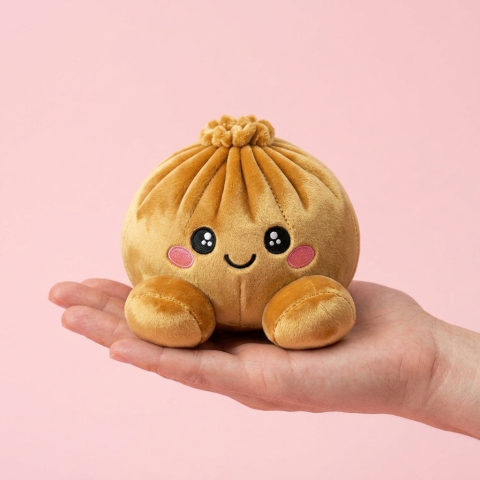 Squishy Dumpling Oro Reale — squishy antistress slow-rise kawaii