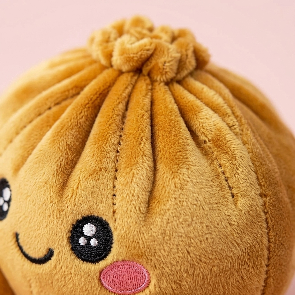 Squishy Dumpling Oro Reale — squishy antistress slow-rise kawaii