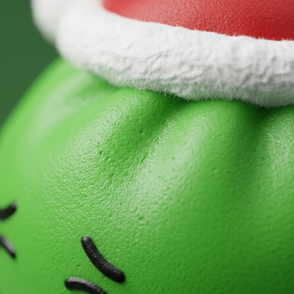 Squishy Dumpling Cappello di Natale Elfo Verde — squishy antistress slow-rise kawaii