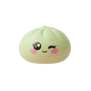 Dumpling Squishy Verde Pistacchio Occhiolino — squishy antistress slow-rise kawaii