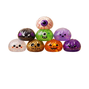 Squishy Dumpling Halloween XXL Set da 8 — squishy antistress slow-rise kawaii