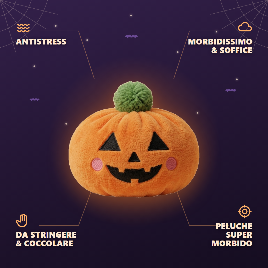 Squishy Dumpling Zucca Halloween — squishy antistress slow-rise kawaii