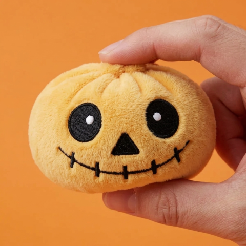 Dumpling Squishy Skeleton Halloween Sorridente — squishy antistress slow-rise kawaii