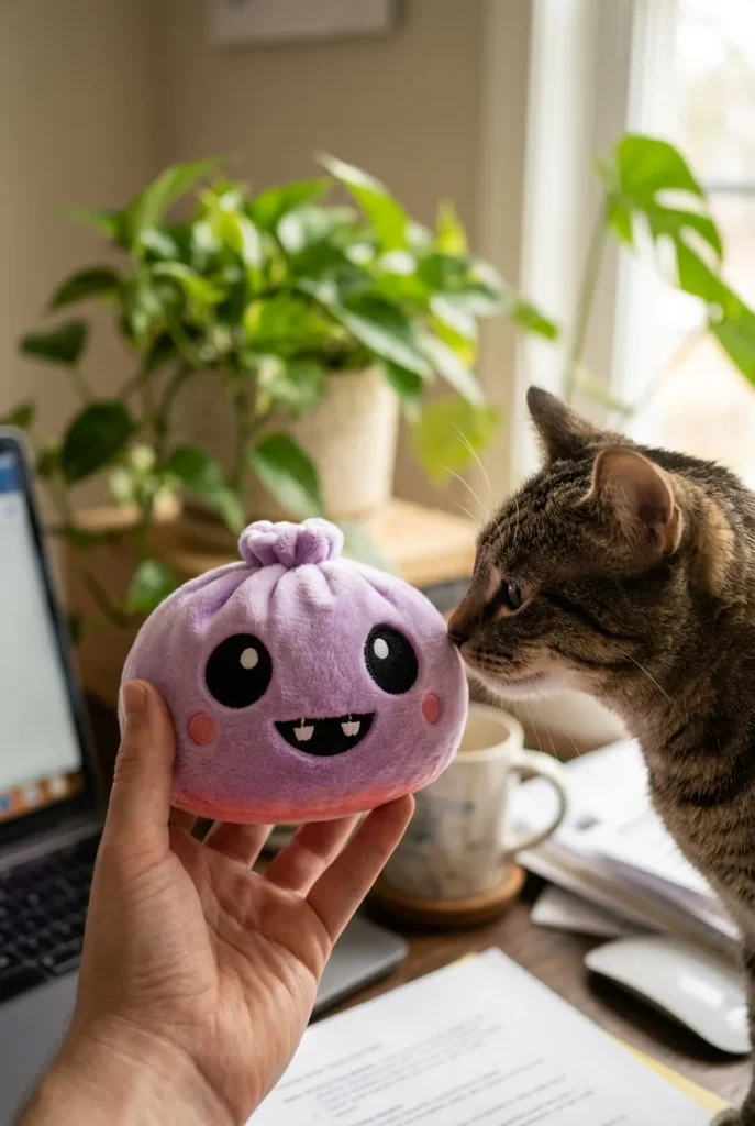 Squishy Dumpling Vampire Halloween Velluto — squishy antistress slow-rise kawaii