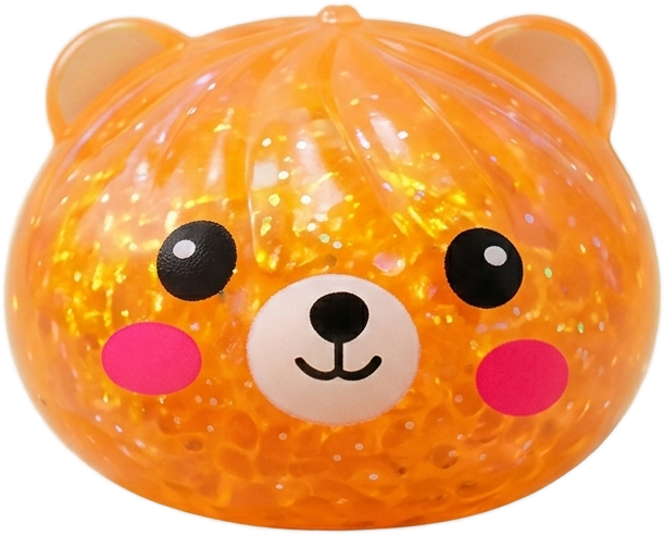 Dumpling Squishy Orso Mystery Glitter — squishy antistress slow-rise kawaii