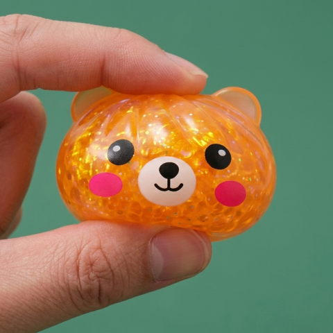 Dumpling Squishy Orso Mystery Glitter — squishy antistress slow-rise kawaii