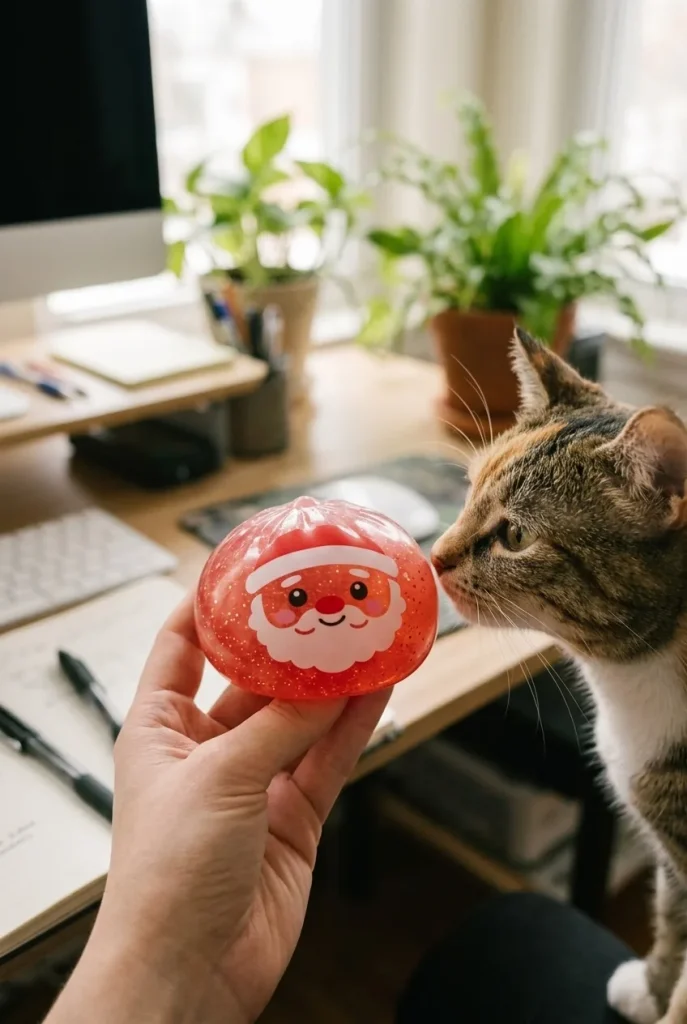 Dumpling Squishy Mystery Candy Natale — squishy antistress slow-rise kawaii