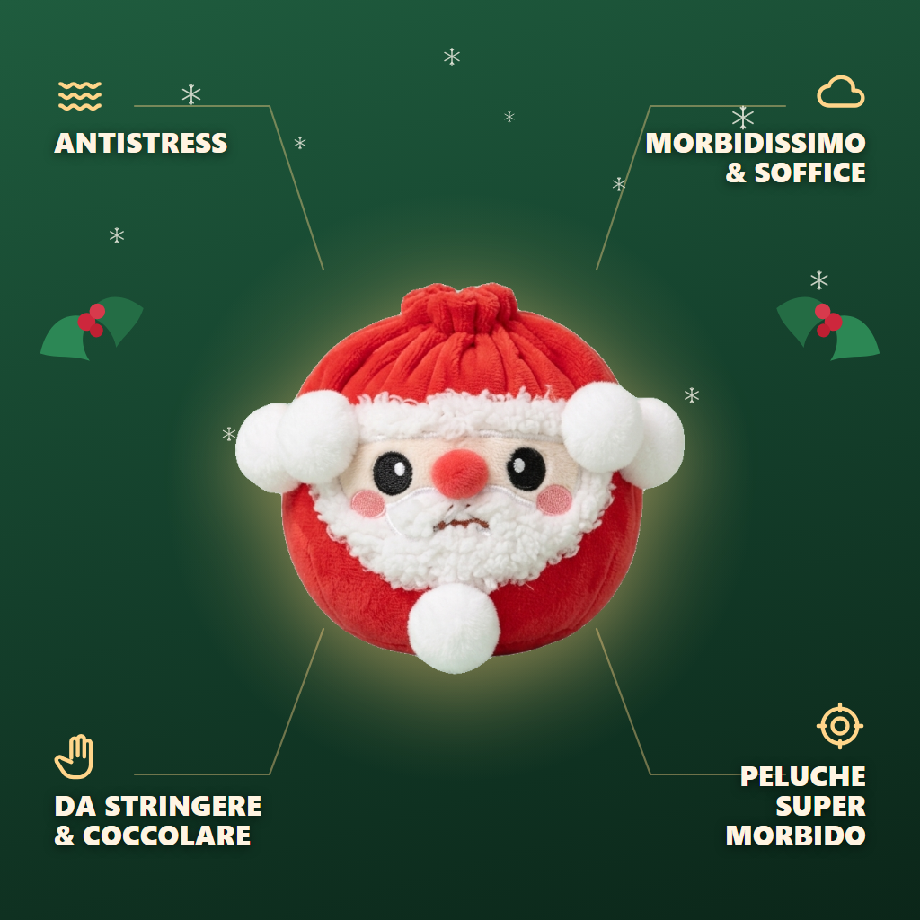 Squishy Dumpling Mystery Natale — squishy antistress slow-rise kawaii