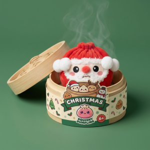 Christmas Tree Dumpling Squishy Scintillante — squishy antistress slow-rise