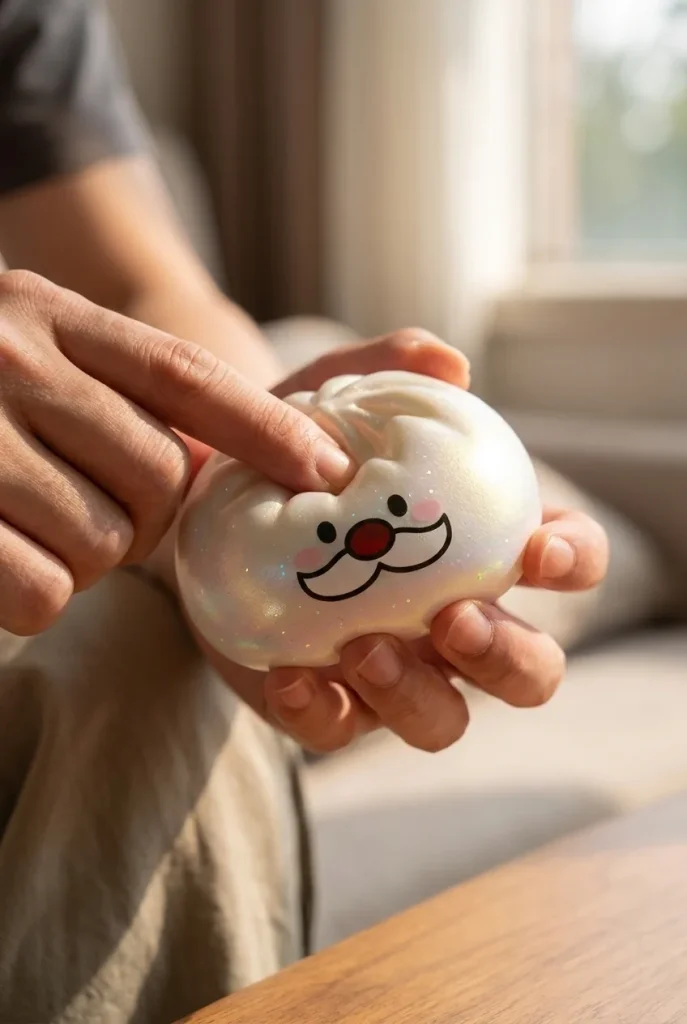 Squishy Dumpling Baffi Babbo Natale Mystery — squishy antistress slow-rise kawaii
