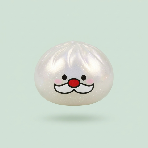 Squishy Dumpling Baffi Babbo Natale Mystery — squishy antistress slow-rise kawaii