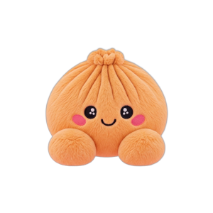 Squishy Dumpling Orange Mandarino Peluche — squishy antistress slow-rise kawaii