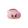Dumpling Squishy Cappello di Natale Rosa Zucchero — squishy antistress slow-rise kawaii