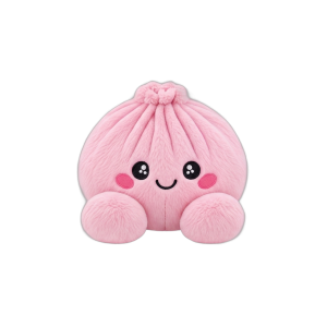 Dumpling Squishy Peonia Rosa Peluche — squishy antistress slow-rise kawaii
