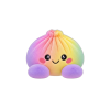 Rainbow Dumpling Squishy Pastello — squishy antistress slow-rise kawaii