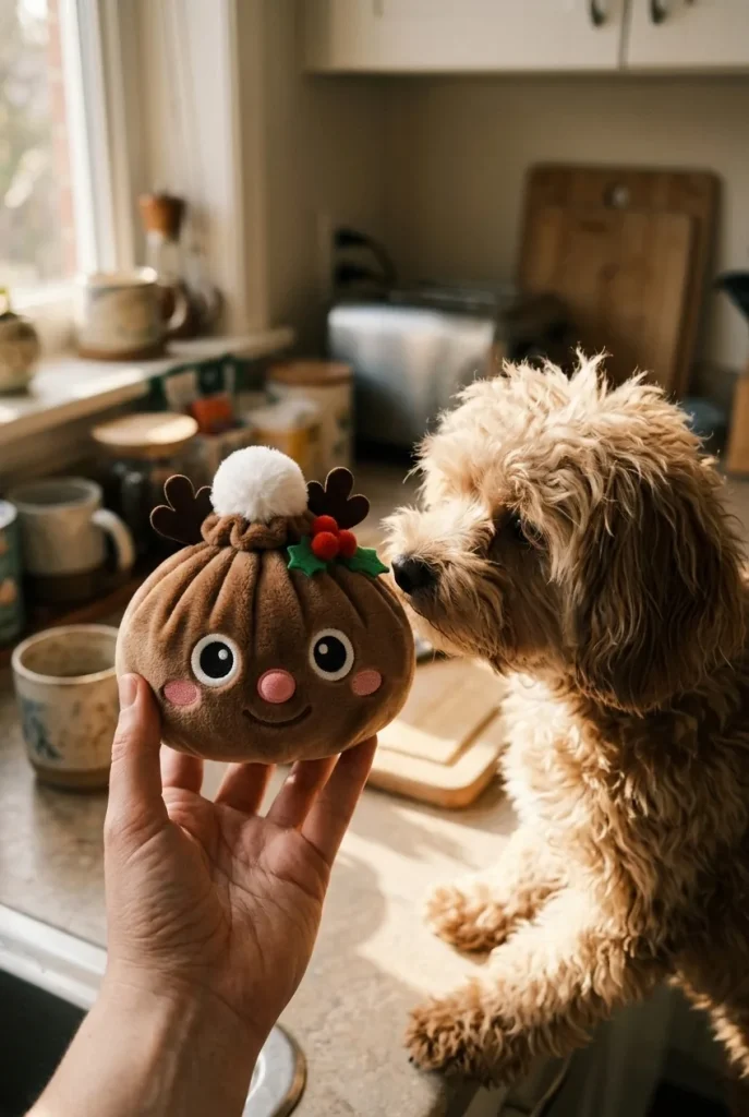 Dumpling Squishy Renna di Natale — squishy antistress slow-rise kawaii