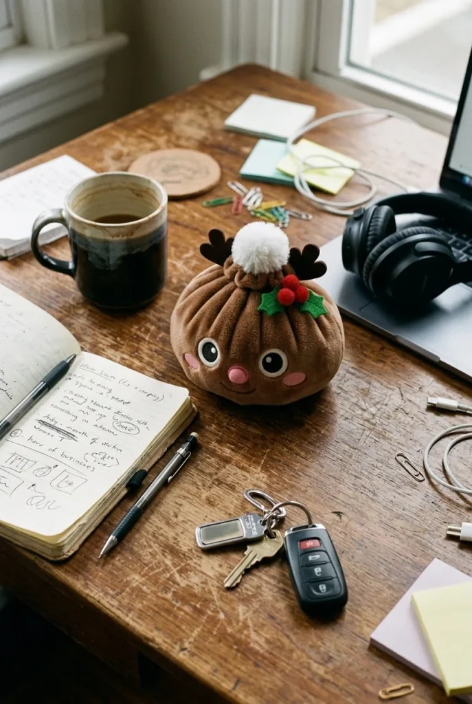 Dumpling Squishy Renna di Natale — squishy antistress slow-rise kawaii