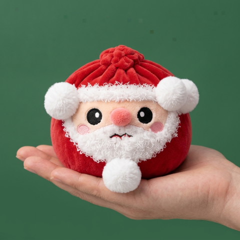 Squishy Dumpling Babbo Natale — squishy antistress slow-rise kawaii