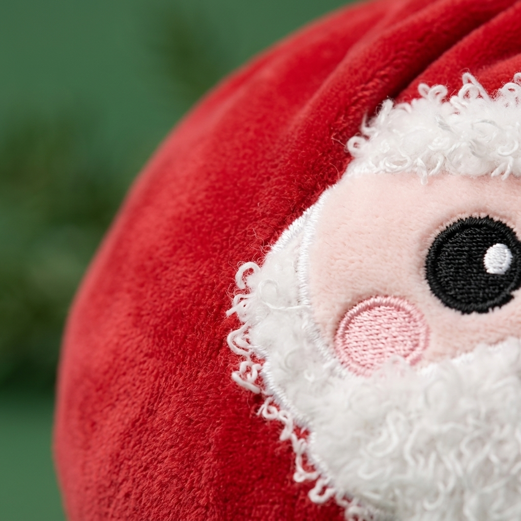 Squishy Dumpling Babbo Natale — squishy antistress slow-rise kawaii