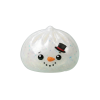 Pupazzo di Neve Dumpling Squishy Glitter — squishy antistress slow-rise kawaii