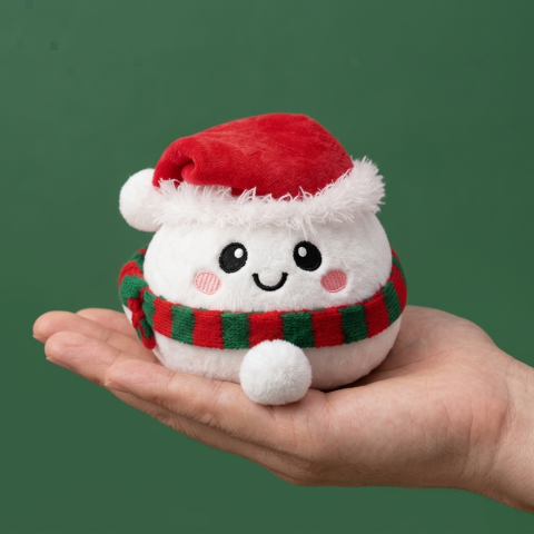 Squishy Dumpling Snowman Coccoloso — squishy antistress slow-rise kawaii