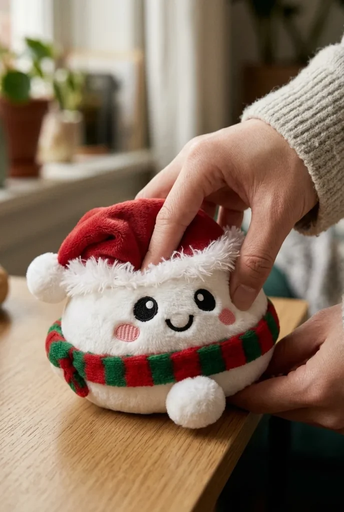 Squishy Dumpling Snowman Coccoloso — squishy antistress slow-rise kawaii