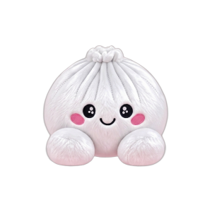 Squishy Dumpling Marshmallow Bianco Peluche — squishy antistress slow-rise kawaii